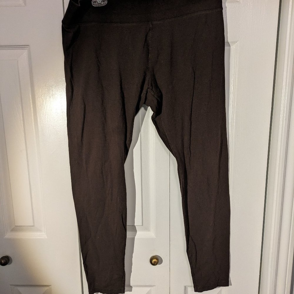 HUE leggings- brown - size XL